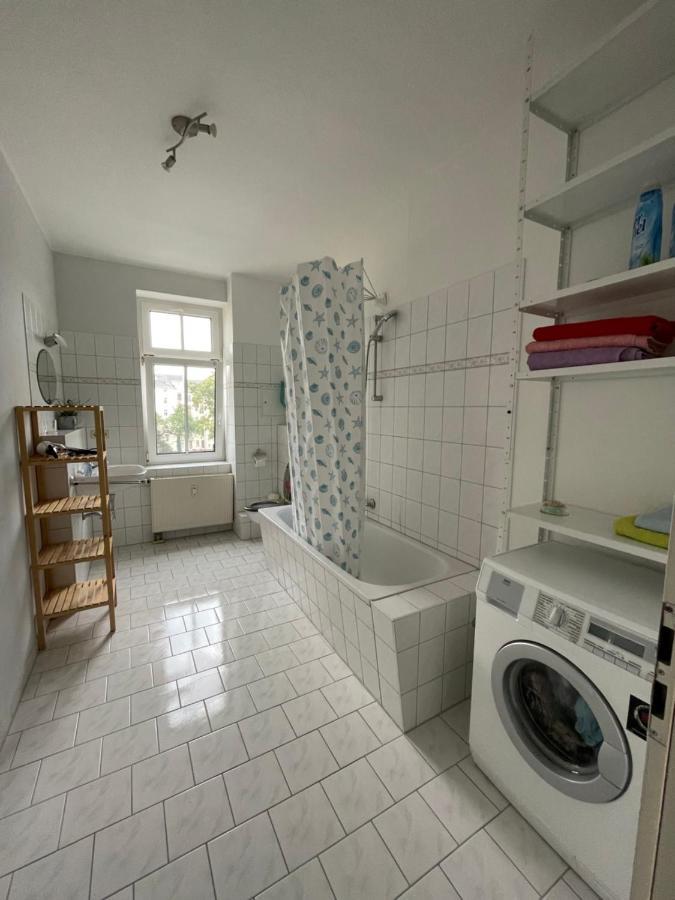 Ferienwohnung In Der Naehe Leipziger Zentrum Exterior foto